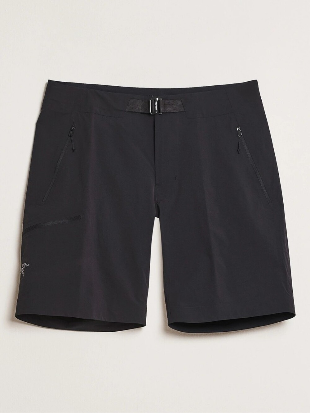ARC'TERYX GAMMA LT SHORTS 8 ½" HIKING ATHLETIC ZIP POCKETS BELT LIGHTWEIGHT